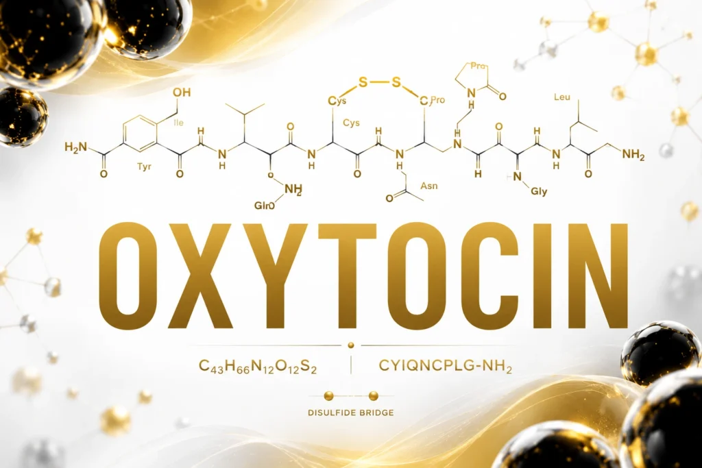 oksytocyna wzór chemiczny peptydu