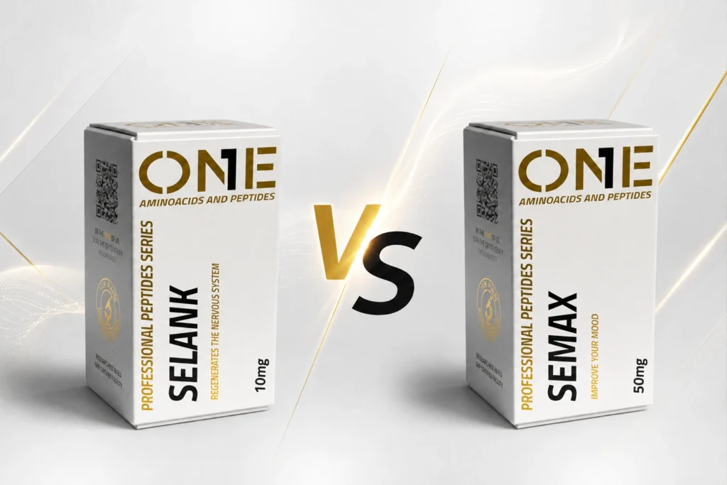 semax vs selank porównanie peptydów
