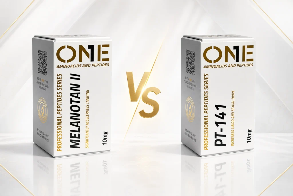 melanotan vs pt141 peptydy